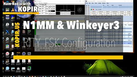 This article will show how to configure Fldigi to send RTTY FSK and log the contacts into N3FJPs ACLog. . Winkeyer software
